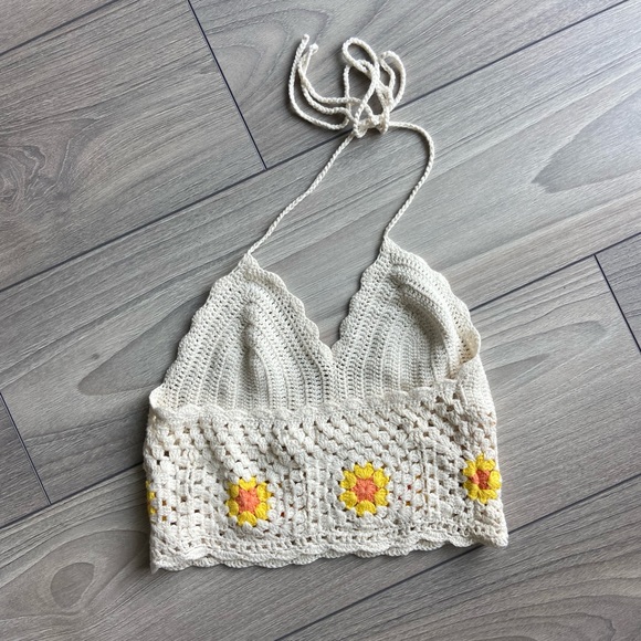 Aerie Crochet Halter Top - Picture 2 of 3